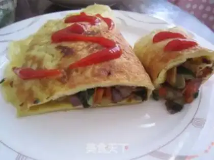 Make Egg bun step 13