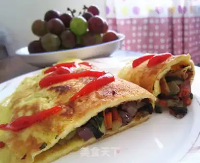 Make Egg bun step 14