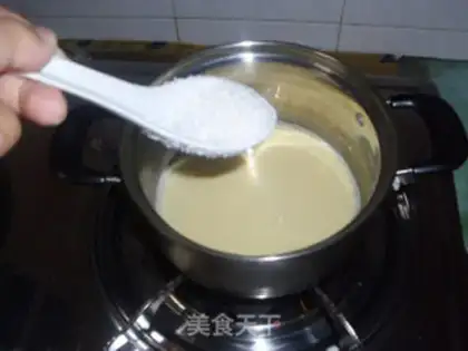 Make Double milk pudding step 2