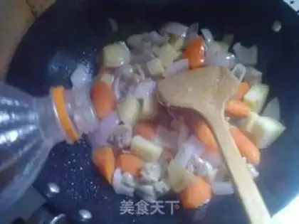 Make Curry potato chicken step 7