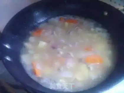 Make Curry potato chicken step 8