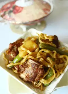 Make Bone bean noodle step 0