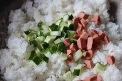 Make Shrimp rice step 5