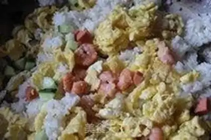 Make Shrimp rice step 6