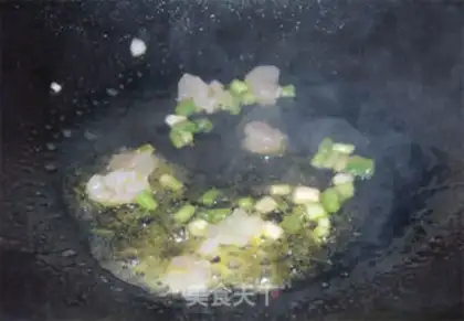 Make Shrimp rice step 4