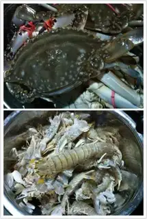 Make Spicy crabs step 1