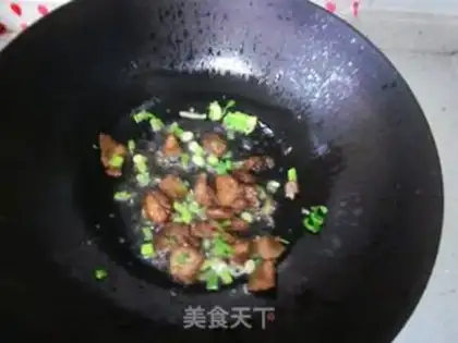 Make Seafood halo noodles step 4
