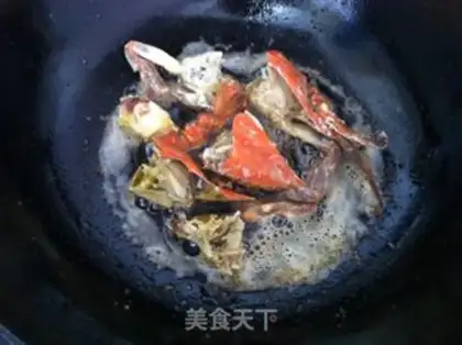 Make Spicy crabs step 3