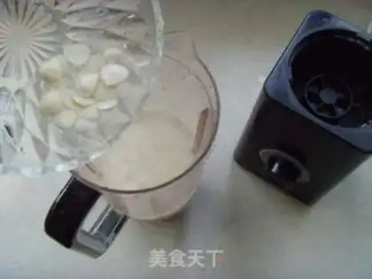 Make Almond tea step 1