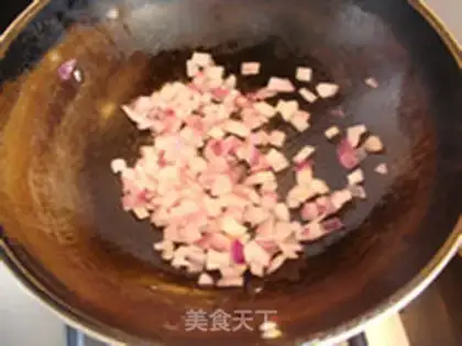 Make Curry chicken silk rice step 3