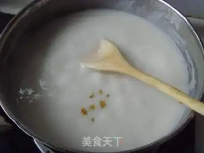 Make Almond tea step 4
