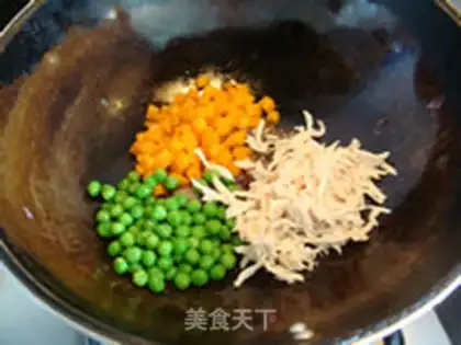 Make Curry chicken silk rice step 5