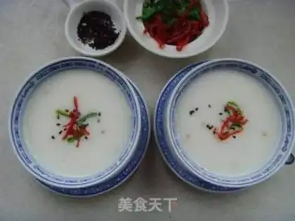 Make Almond tea step 6