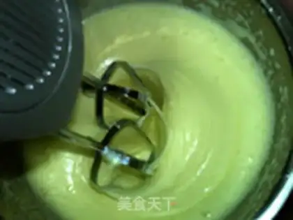 Make Oil-free sponge cake step 5
