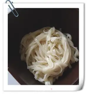 Make Crab-fruit noodles step 4