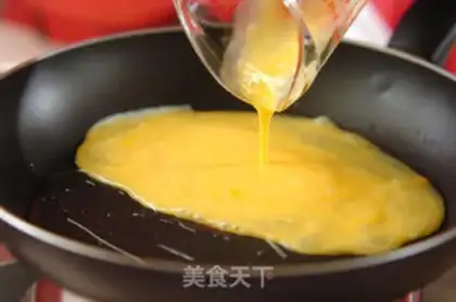 Make Chicken omelet step 2