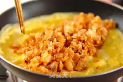 Make Chicken omelet step 3