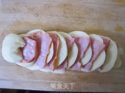 Make Baking bacon potatoes step 2