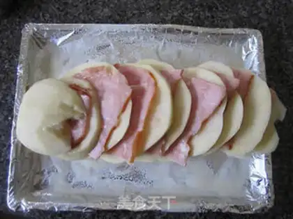 Make Baking bacon potatoes step 4