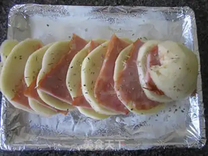 Make Baking bacon potatoes step 5