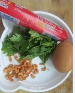 Make Eggcake and sausage step 0