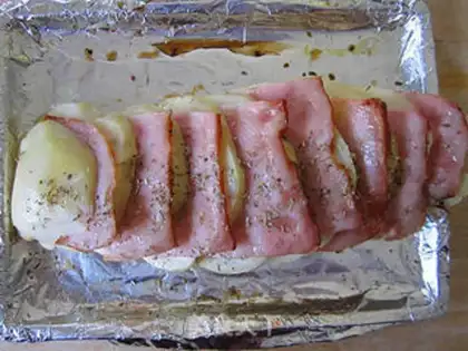 Make Baking bacon potatoes step 8