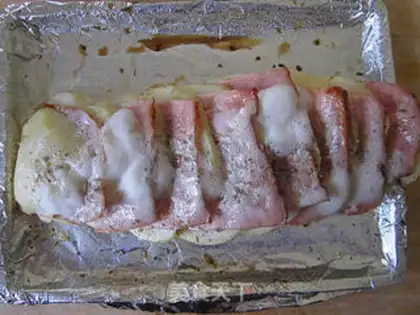 Make Baking bacon potatoes step 9