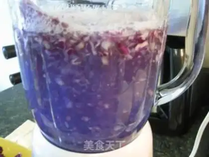 Make Blue lemon honey step 1
