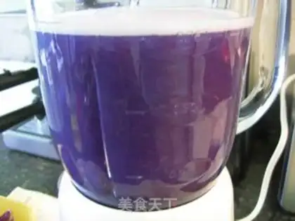 Make Blue lemon honey step 2