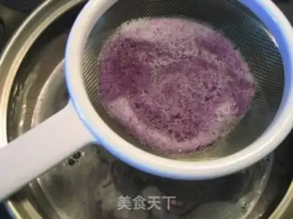 Make Blue lemon honey step 3