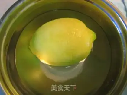 Make Blue lemon honey step 5