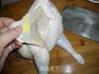 Make Steam chicken soup step 1