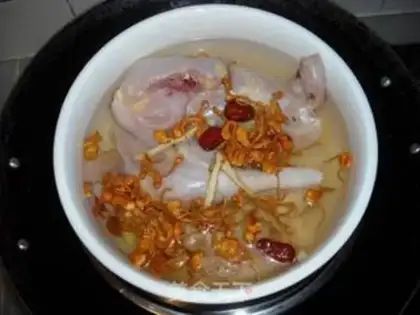 Make Steam chicken soup step 7