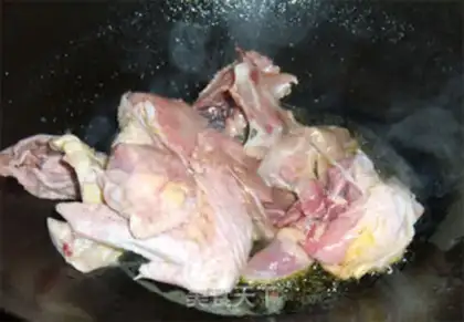 Make Red-cooked chicken step 3