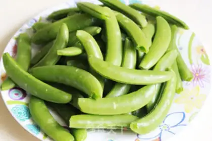 Make Olive bean fried meat step 0