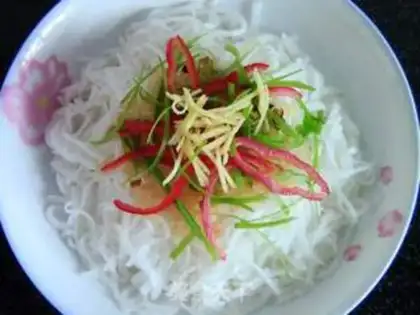 Make ♪ ♪ The white radish ♪ step 6