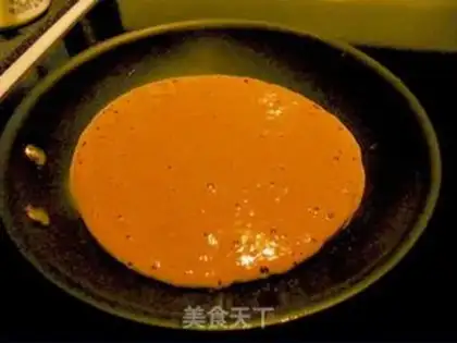Make Black sugar soy cake step 1