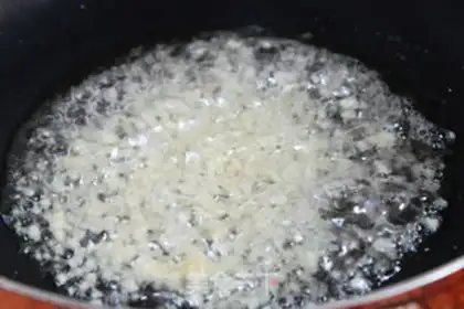 Make Olive bean fried meat step 5