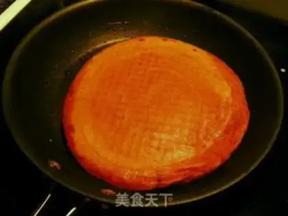 Make Black sugar soy cake step 2