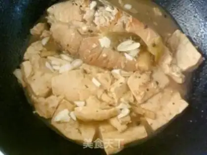 Make Tofu carp step 12