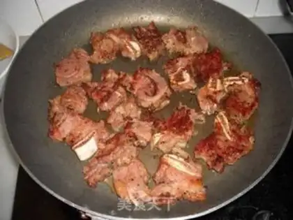 Make Cowboy bones with onions step 4