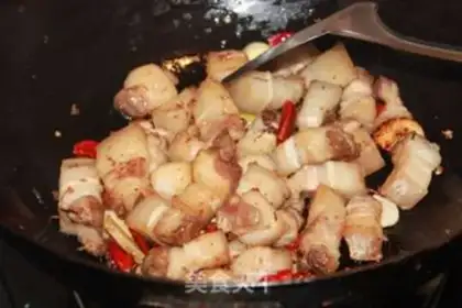 Make Secret red meat step 4