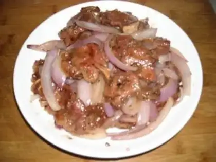Make Cowboy bones with onions step 9