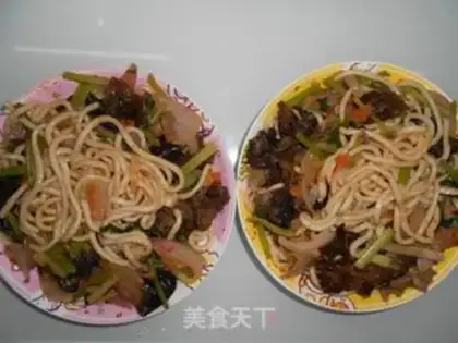 Make Fried ram step 6