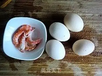 Make Shrimp eggs step 0