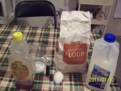 Make American muffins step 1