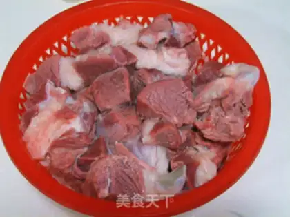 Make Spicy lamb fans step 0