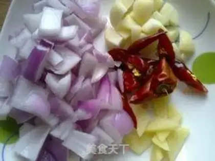 Make Red-cray shrimp ball step 1