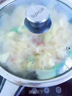 Make The rice line step 12