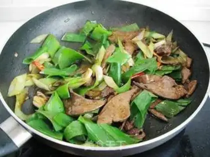 Make Onion fried liver step 8